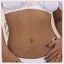 JRP Dây Xích Eo Cho Nữ Chống Thấm Nước 1 / 2 / 3 Lớp Bụng Dây Xích Đi Biển Bikini Eo Cơ Thể Dây Xích Trang Sức Sang Trọng Đa Năng Acessories JRP