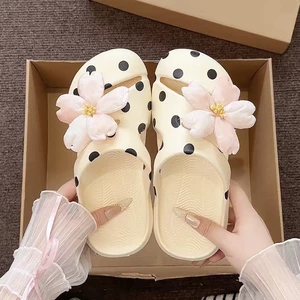 Baotou Dép Dép Nữ 2026 Nửa Dép Nữ Bên Ngoài Mặc Slip-On Giày Nữ Đi Biển 6.9 HDRG