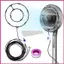 Bộ phun sương quạt Ngoài trời Misters Quạt làm mát Vòi 8 mét Vòi lọc không khí đa lỗ phun nước cho shopidaevn
