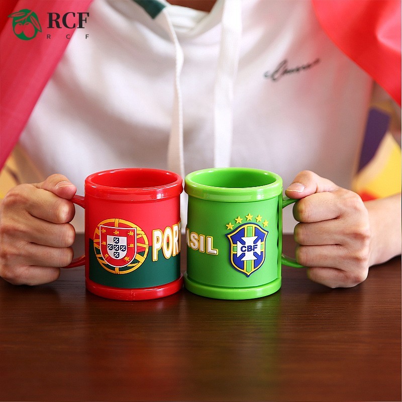 Cốc hâm mộ World Cup 2026 - Quà tặng lưu niệm cốc nước bóng đá sáng tạo cho Mỹ Canada Mexico