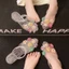 Ngọt Ngào Trong Suốt Pha Lê Dép Nữ Thời Trang Giày Hoa Phụ Kiện Mũi Nhọn Giày Sandal Gót Thấp Dép Bên Ngoài Mặc 6.9 9MJF