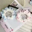Lãng Mạn Ren KT Mèo Dây Buộc Tóc Cô Gái Ngọt Ngào Tóc Đuôi Ngựa Scrunchy Giá Trị Cao Dễ Thương Đơn Giản Dây Buộc Tóc