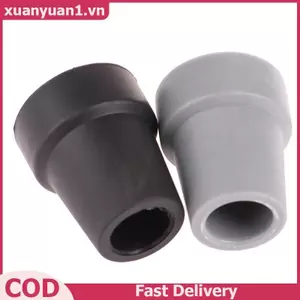 XUAN 19mm Cao Su Chống Trượt Nạng Đầu Miếng Lót Cao Su Bền Chống Trượt Hạng Nặng Canes Thay Thế Cho Đi Bộ Sti Crutch VN