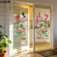LAKAM 2 Miếng Dán Hoa Koi, Miếng Dán Tường Sen Vàng Chống Thấm Nước, Dễ Dàng Lắp Đặt PVC Phong Cách Trung Hoa Dán Tường Tĩnh Điện Trang Trí Cửa Sổ