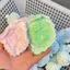 FUHUIOT Hạt Bóp Đồ Chơi, Kết Cấu Kép Dính Cảm Giác Bóng Squishy, Dễ Thương Handmade Chậm Phát Triển Siêu Mềm Bóng Da Đá Sử Dụng Văn Phòng