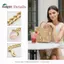 Springevenstar Túi Hợp Thời Trang DIY Dây Treo Với Dâu Anh Đào Mặt Dây Chuyền Có Thể Tháo Rời Cho Thiết Kế Túi Xách Độc Đáo Springevenstar