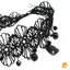 Vintage Gothic Ren Choker Dành Cho Nữ Pha Lê Mặt Dây Chuyền Charm Choker Nelace Gothic Hạt Choker Trang Sức Mới