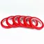 Băng mã hóa YRBWD, Băng đánh dấu chiều rộng 66 mét 3 / 5 / 8 / 10mm, Băng Mylar màu đỏ