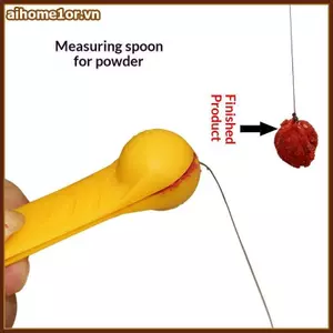 AIHOM Sáng Tạo 4 Mồi Câu Cá Khuôn Dễ Dàng Báo Chí Chức Năng Cho Hình Dạng Và Kích Thước Mồi Tối Giản,