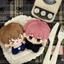 Anime Tamon 's B-Side Q Phiên bản Tamon Fukuhara Utage Kinoshita Búp bê nhồi bông sang trọng Mặt dây chuyền đồ chơi Quà tặng sinh nhật