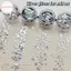 Hodou 1 Hộp 3D Mini Trái Tim Tròn Ngôi Sao Móng Tay Nghệ Thuật Quyến Rũ Kim Sa Lấp Lánh Móng Tay Nghệ Thuật Mảnh Bạc Sáng Bóng Quyến Rũ Phụ Kiện VN