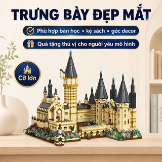 Dream Castle – Lâu đài lắp ráp 3D – Nhựa ABS an toàn – Mô hình chi tiết, màu sang trọng – Đồ chơi sáng tạo DIY
