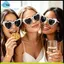 12 Chiếc Kính Mát Hình Trái Tim Bộ Tiệc Kính Trái Tim Vintage Thích Hợp Cho Đám Cưới Và Sinh Nhật