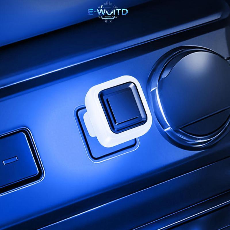 E-WOITD Nội Thất Ô Tô Mini USB LED Xung Quanh Đèn 5V Di Động Trang Trí Không Khí Đèn Để Trang Trí Tự Động E-WOITD