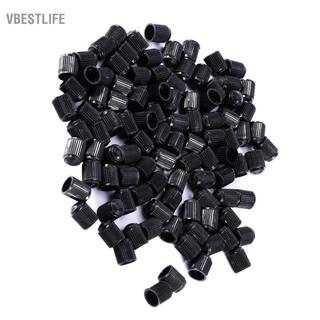 VBESTLIFE Estink Universal Fit Đen Nhựa ABS Xe Ô Tô Tự Động Xe Đạp Xe Máy Xe Tải Bánh Lốp Van Thân Gói 100