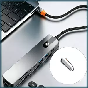 Char 8 7 6 5 Trong 1 USB C Sang HDTV Adapter Mở Rộng Dock Với HDTV USB3 0 PD100W