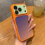 Ốp Điện Thoại Camera Kính Gradient Cho iPhone 17 Pro Max 16 15 14 13 Vỏ Bảo Vệ Chống Sốc