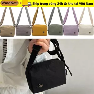 Túi đeo chéo WOODNEST, Túi đeo vai dài có trọng lượng nhẹ, Túi Messenger bền bỉ dung tích lớn