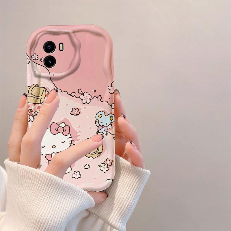 Thích hợp cho Redmi A1 A2 Plus 3D Soft TPU Cartoon Kitty Female Vỏ điện thoại chống sốc