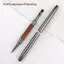 Bút keo dán móng tay hai đầu bằng gỗ đàn hương UV Gel Brush Nail Art Painting Extension Gel Nail Line Brush Dụng cụ làm móng tay Mới