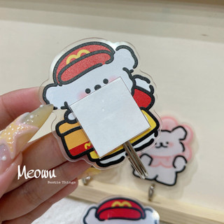 MEOWU Móc Dán Tường Móc Treo Tường Maltese & Pupsnap