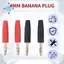 4 4mm B7 24K Mạ Vàng Loa Âm Nhạc Cáp Dây Pin Chuối Cắm Kết Nối