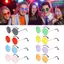 Kính râm kim loại VVDZA Nam nữ Hippie Disco Eyewear