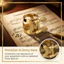 Dây buộc Saxophone MCODECOVED, Chất liệu đồng thau vít có thể điều chỉnh Kẹp đầu Saxophone, Kẹp ống ngậm Vít đôi buộc được đánh bóng rỗng Cắt dây buộc bằng đồng thau Tenor Saxophone
