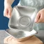 Sáng Tạo Thép Không Gỉ Salad Đĩa Chậu Vàng Thịt Nướng Hình Hàn Quốc Tấm Trái Tim 304 Món Tráng Miệng Trái Cây Ăn Nhẹ Đồ Ăn Nhẹ KCX5