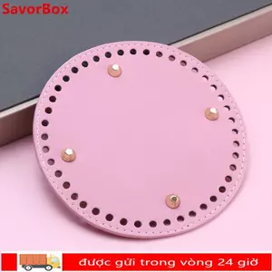 Chất liệu đáy túi dài SAVORBOX với 52 lỗ Túi móc DIY Da PU