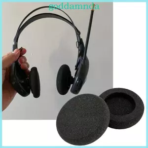 Miếng đệm tai nghe xốp GODD Chống mồ hôi cho C225 C3225T C3200 Miếng đệm tai dự phòng 2 chiếc