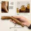 BeautifulHomeA Di Động Gỗ Đàn Hương Kinh Tuyến Massageb Thúc Đẩy Tóc Kinh Tuyến Cơ Thể Chống Tĩnh Điện 6 Hạt Cừu Đầu Sừng Máy Mát Xa Gua Sha Dụng Cụ VN