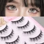 5 Đôi Tự Nhiên Nhìn Toàn Dải Mi Siêu Nhẹ DIY Anime Full Dải Mi Cho Tiệc Cưới Hoặc Ngày