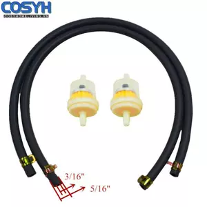 <cosyh>Fuel Line hose and Fuel filter combo for Kohler 691035 395051R 499742 14 in line