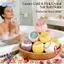 Bóng muối tắm tinh dầu EBINLANDS, Bom tắm làm sạch thủ công, Tẩy tế bào chết 100g Bồn tắm dưỡng ẩm Phụ kiện tắm bóng tắm