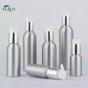 Chai bơm nhôm Springevenstar 40-200ml Hộp đựng rỗng có thể đổ lại cho du lịch Kem dưỡng da và xà phòng lỏng Springevenstar
