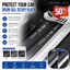 CỬA XE BẢO VỆ SILL Băng dính họa tiết sợi Carbon dạ quang Chống trầy xước Chống mài mòn Chống thấm nước Tự dính Cửa vào Dải bảo vệ Phụ kiện ngoại thất ô tô