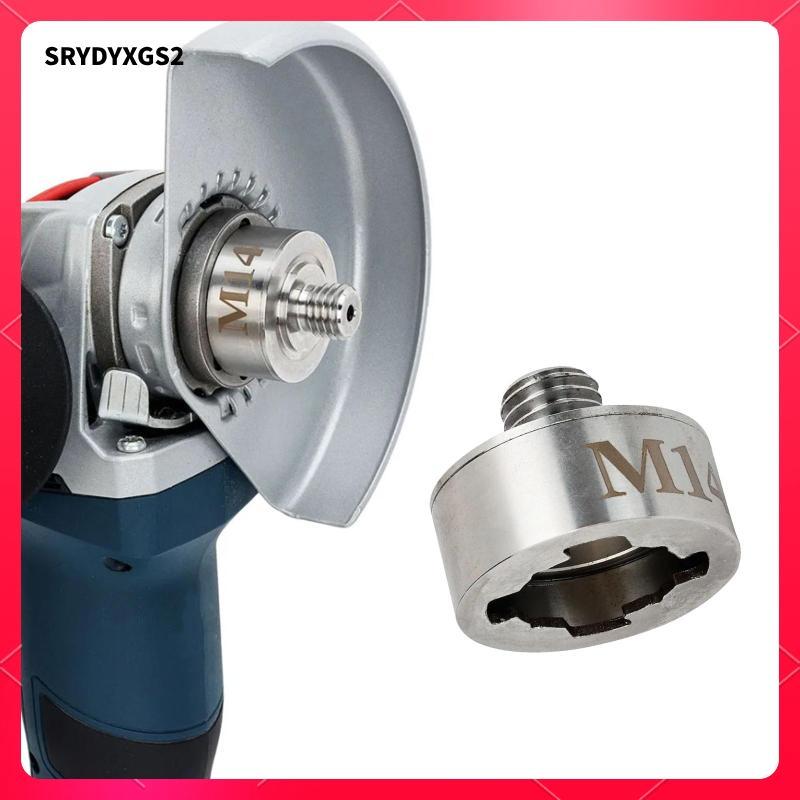 Bộ chuyển đổi máy mài góc M14 X Khóa Đầu nối ren Thép Carbon Mũi khoan Bộ chuyển đổi cho máy mài Sử dụng phần cứng