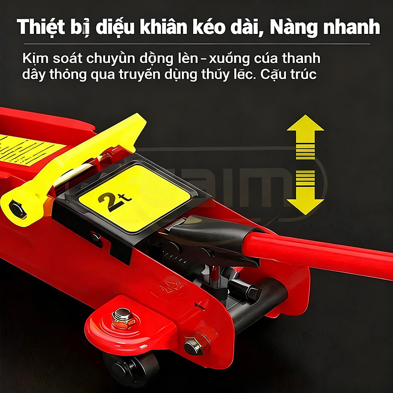 Kích Cá Sấu 2 Tấn  Kích Thuỷ Lực Xe Ô Tô, Đội Cá Sấu Con đội thủy lực 2.5 tấn（Tặng hộp đựng）