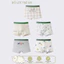 Đồ lót bé trai 5 mảnh, sử dụng vải Cotton Modal loại A, in họa tiết khủng long, sử dụng bốn kim sáu sợi may, thoáng khí thoải mái.
