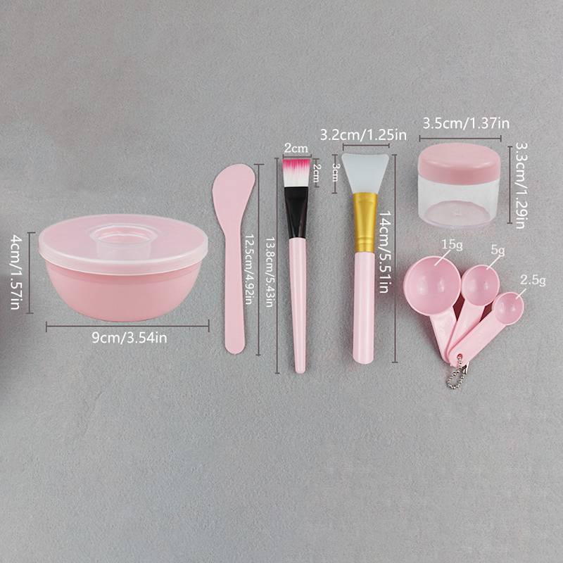 ECK Facial Brush Mask Bowl Spoon Set Mask Brush Bar DIY Beauty Tools Mixing Tools Skin Care Makeup Supplies Woman Facial Tools HOT