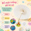 DÙ GIẤY TRẮNG CỔ TRANG DIY – Ô ĐẠO CỤ CHỤP ẢNH, DECOR TIỆC CƯỚI PHONG CÁCH CỔ ĐIỂN