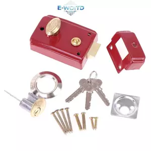 E-WOITD Chống Trộm Nhà Mạnh Mẽ Đa Năng Cửa Hạng Nặng Lo Lo Lo Trong Nhà Mortise Lo E-WOITD