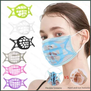 SQ 3D Mặt nạ Giá đỡ khung Mặt nạ thoáng khí Hỗ trợ Giá đỡ bên trong Hỗ trợ mượt mà có thể giặt được dành cho nữ Đồ dùng ngoài trời Si