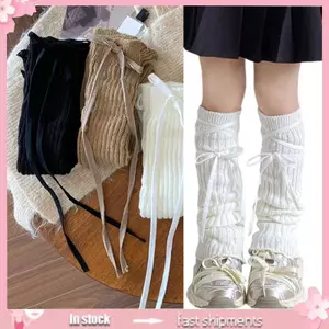 YOI Buộc Nơ Trẻ Em Giữ Ấm Chân Tất Tay Đan Chân Cho Bé Gái 3-13T