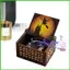 Halloween Hộp Nhạc Vintage Tay Quay Khắc Hộp Nhạc Quà Tặng Rõ Ràng Cổ Điển Halloween Khắc Hộp Nhạc saixit2vn