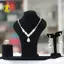 Vòng Cổ Trưng Bày Đứng Nhung Trang Sức Sắp Xếp Giá Tháp Bảo Quản Cho Cửa Hàng Trưng Bày Tại Nhà