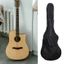 Túi đàn guitar CODECOVED, Ba lô đàn guitar vải Oxford chống thấm nước, Dây kéo màu đen chống sốc Dây đeo có thể điều chỉnh Dây đeo vai đơn Túi đựng dụng cụ