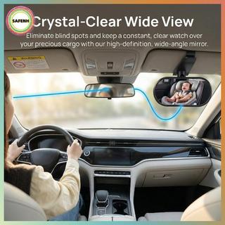 AN TOÀN 360° Gương chiếu hậu nhìn rộng có thể điều chỉnh cho ghế ngồi ô tô trẻ sơ sinh VN