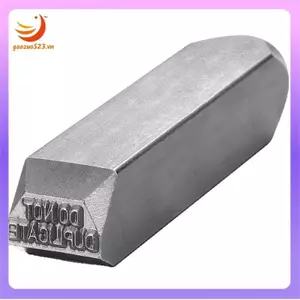 Leather Craft cho Key Punch 1 / 16 Inch Tem kim loại cho móc khóa-Không trùng lặp Công cụ thép tem